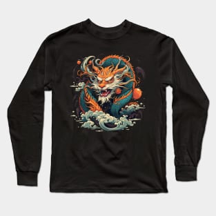 Year of the Dragon 2024 Zodiac Lunar Long Sleeve T-Shirt